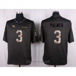Maglia NFL Anthracite Arizona Cardinals Palmer 2016 Salute To Service