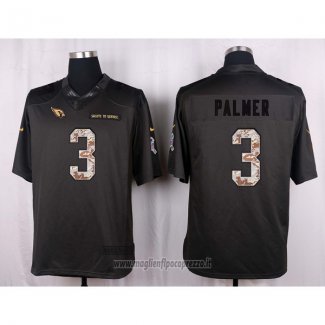 Maglia NFL Anthracite Arizona Cardinals Palmer 2016 Salute To Service
