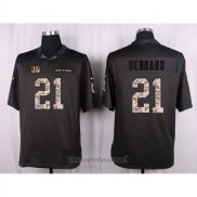 Maglia NFL Anthracite Cincinnati Bengals Dennard Apagado Salute To Service Grigio