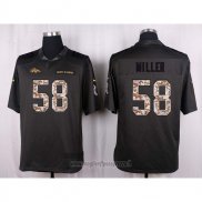 Maglia NFL Anthracite Denver Broncos Miller 2016 Salute To Service