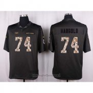 Maglia NFL Anthracite New York Jets Mangold 2016 Salute To Service