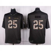 Maglia NFL Anthracite Pittsburgh Steelers Burns 2016 Salute To Service