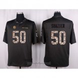 Maglia NFL Anthracite Pittsburgh Steelers Shazier 2016 Salute To Service