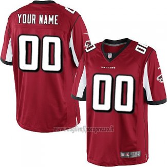 Maglia NFL Atlanta Falcons Personalizzate Rosso