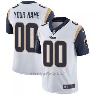 Maglia NFL Bambino Los Angeles Rams Personalizzate Bianco