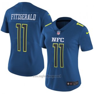 Maglia NFL Donna Pro Bowl NFC Fitzgerald 2017 Blu