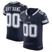 Maglia NFL Elite Dallas Cowboys Vapor F.U.S.E. Personalizzate Blu