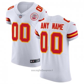 Maglia NFL Elite Kansas City Chiefs Personalizzate Vapor Untouchable Bianco