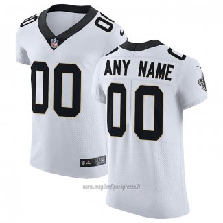 Maglia NFL Elite New Orleans Saints Personalizzate Vapor Untouchable Bianco