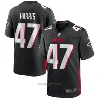 Maglia NFL Game Atlanta Falcons Josh Harris Nero