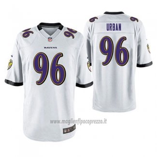 Maglia NFL Game Baltimore Ravens Brent Urban Bianco