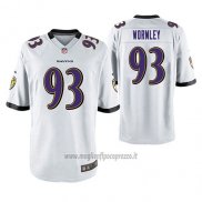 Maglia NFL Game Baltimore Ravens Chris Wormley Bianco
