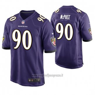 Maglia NFL Game Baltimore Ravens Pernell Mcphee Viola