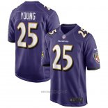 Maglia NFL Game Baltimore Ravens Tavon Young Viola