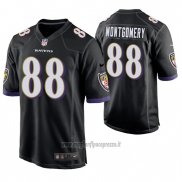Maglia NFL Game Baltimore Ravens Ty Montgomery Nero