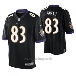 Maglia NFL Game Baltimore Ravens Willie Snead Nero