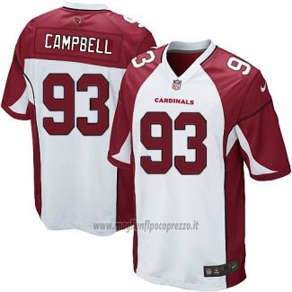 Maglia NFL Game Bambino Arizona Cardinals Campbell Bianco Rosso