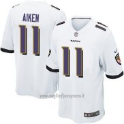 Maglia NFL Game Bambino Baltimore Ravens Aiken Bianco