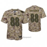 Maglia NFL Game Bambino Baltimore Ravens Ty Montgomery Camuffamento 2018 Salute To Service