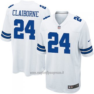Maglia NFL Game Bambino Dallas Cowboys Claiborne Bianco
