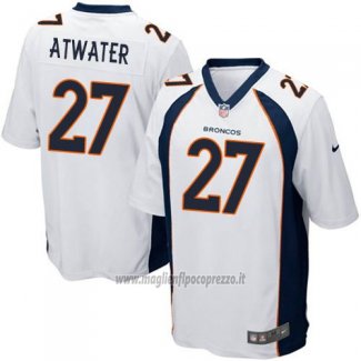 Maglia NFL Game Bambino Denver Broncos Atwater Bianco