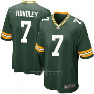 Maglia NFL Game Bambino Green Bay Packers Hundley Verde Militar