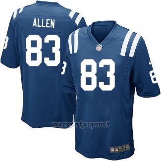 Maglia NFL Game Bambino Indianapolis Colts Allen Blu