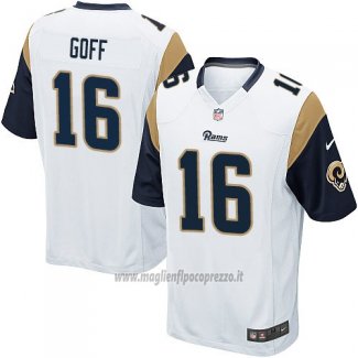 Maglia NFL Game Bambino Los Angeles Rams Goff Bianco