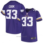 Maglia NFL Game Bambino Minnesota Vikings Dalvin Cook Viola