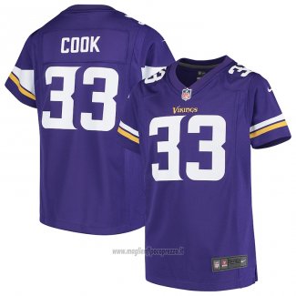 Maglia NFL Game Bambino Minnesota Vikings Dalvin Cook Viola
