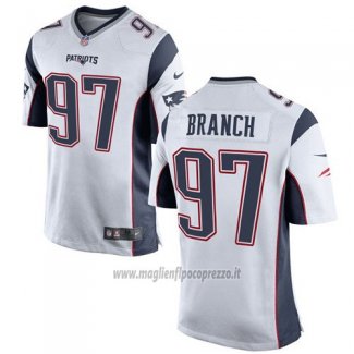 Maglia NFL Game Bambino New England Patriots Branch Bianco