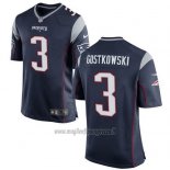 Maglia NFL Game Bambino New England Patriots Gostkowski Nero