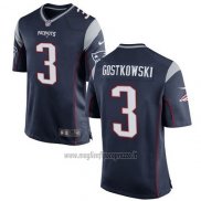 Maglia NFL Game Bambino New England Patriots Gostkowski Nero