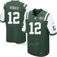 Maglia NFL Game Bambino New York Jets Namath Verde