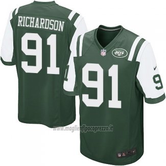 Maglia NFL Game Bambino New York Jets Richardson Verde