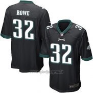 Maglia NFL Game Bambino Philadelphia Eagles Rowe Nero
