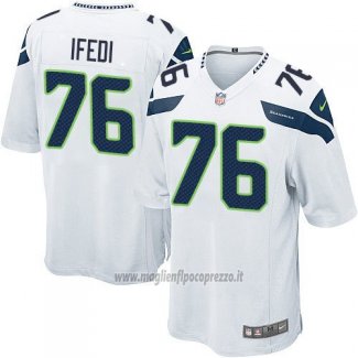 Maglia NFL Game Bambino Seattle Seahawks Ifedi Bianco