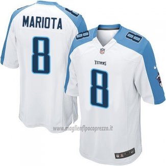 Maglia NFL Game Bambino Tennessee Titans Mariota Bianco