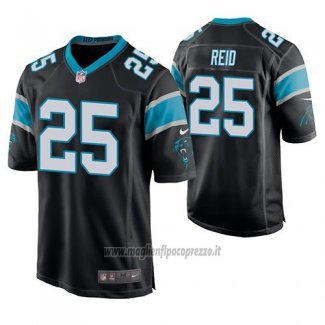 Maglia NFL Game Carolina Panthers Eric Reid Nero