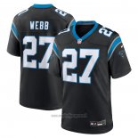 Maglia NFL Game Carolina Panthers Sam Webb Nero
