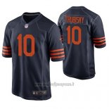 Maglia NFL Game Chicago Bears Mitch Trubisky Navy Throwback
