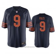 Maglia NFL Game Chicago Bears Nick Foles Throwback Blu