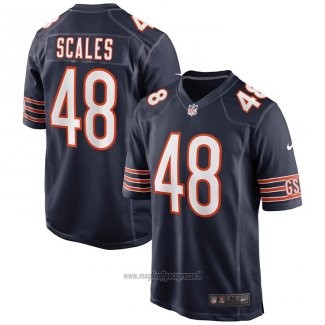 Maglia NFL Game Chicago Bears Patrick Scales Blu
