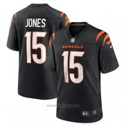 Maglia NFL Game Cincinnati Bengals Charlie Jones Nero