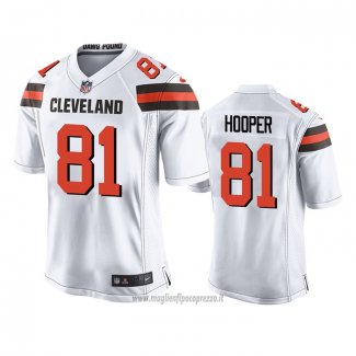 Maglia NFL Game Cleveland Browns Austin Hooper Bianco