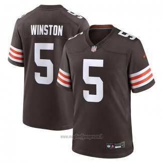 Maglia NFL Game Cleveland Browns Jameis Winston Marrone