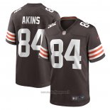 Maglia NFL Game Cleveland Browns Jordan Akins Marrone