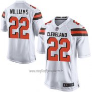 Maglia NFL Game Cleveland Browns Williams Bianco
