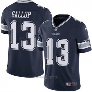 Maglia NFL Game Dallas Cowboys 13 Michael Gallup Blu