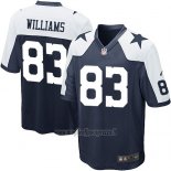Maglia NFL Game Dallas Cowboys Williams Blu Bianco